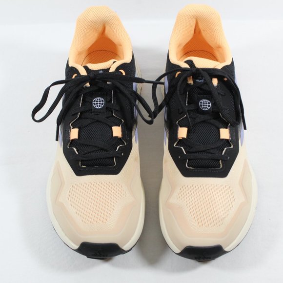 Adidas Women's Terrex Soulstride Trail Running Shoes - Taupe/White 9M - Picture 3 of 5